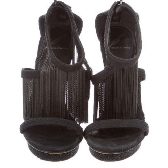 Brian Atwood heels size 8 perfect condition - Picture 3 of 5